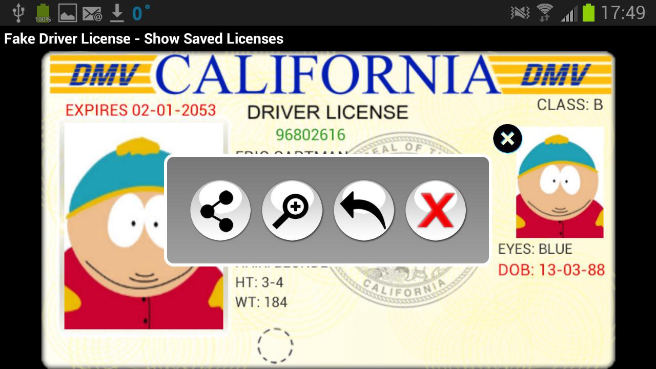 easy fake drivers license generator